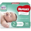 Huggies Infant Nappies Size 2 (4-8kg) 96 Pack