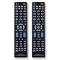 2PK Sansai Universal Television Remote Control for Samsung TV LCD/LED No Setup