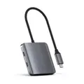 SATECHI Aluminum 4 Port USB-C Hub (Space Grey) [ST-UC4PHM]