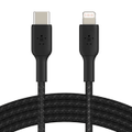 Belkin BoostUp Charge USB-C to Lightning Braided Cable 1m Black