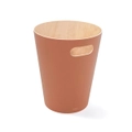 Umbra Woodrow Trash Can Modern Wooden Recycling Bin Waste Basket 7.5L Sierra