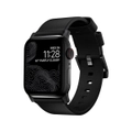 Nomad Modern Band for Apple Watch 45mm / 49mm - Black Hardware with Black Normal Leather