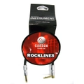 Carson Rocklines Patch Cable 1' Long Right-Angle To Straight (M) Jack Conn
