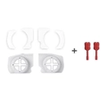 Sunnylife Speed Controller & Lengthen Thumb Rockers for DJI RC (Red)