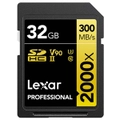 Lexar 2000x UHS-II SDHC SD Card - 32GB