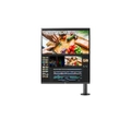 LG 27.6" DualUp 16:18 SDQHD Nano IPS Monitor with 90W USB - Black