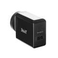 3sixT Dual Port Wall Charger 30W USB-C PD Black Smartphone/Tablet Charging