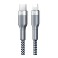 Phone cable REMAX Type-C TO Lightning 1M 18W SuperFast Charging Data Cable Silver