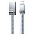 Phone cable Remax lightning Sliver diamond high-end metal design for Iphone