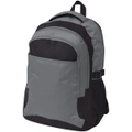 School Backpack 40 L Black and Grey vidaXL