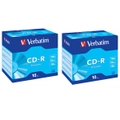 20pc Verbatim CD-R 700MB 52x Speed Blank Disc Media/Data Storage w/Jewel Case