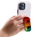 Kickstand Grip AddOn, Universal Phone Holder, Palm Tree Sunset
