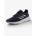 adidas - Womens Winter Shoes - Sneakers - Black Runners - Start Your Run Lace Up - Purple - Smart Casual Work Footwear - Comfy Classic Sports Fashion