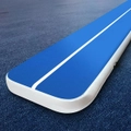 Everfit Inflatable Air Track Mat Gymnastic Tumbling 5m x 100cm - Blue