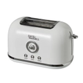 Davis & Waddell Manor 2 Slice Toaster With Crumb Tray 6 Browning Control White