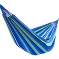 190 x 150cm Blue Striped Swing Hanging Hammock