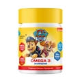 120pc Connect Foods Paw Patrol Gummies Omega 3 Tropical-Citrus Flavoured 300g