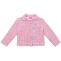 Disney Princess Kids Sequin Bomber Jacket - Pink