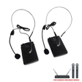 Sonken WM-800D Series (Optional) 2x Wireless Body Packs and 2x Headset Microphones