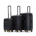 Batman - Set of 3 Suitcases 19in/24in/28in - Black