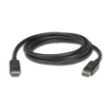 Aten 3m DisplayPort Cable, supports up to 8K (7680 x 4320 @ 60Hz), DP 1.4, High Bit Rate 3 (HBR3) bandwidth of 32.4 Gbps 2L-7D03DP-1