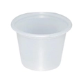 Livingstone Polypropylene Plastic Portion Cup 29.6ml 1 Ounce Capacity Clear 250 Pack x10