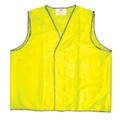 Livingstone High Visibility Safety Vest Large Yellow Day Use