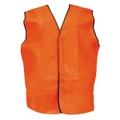 Livingstone High Visibility Safety Vest Medium Orange Day Use