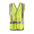 Livingstone High Visibility Safety Vest M H Back Reflective Pattern Yellow Day/Night Use
