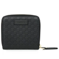 GUCCI - Micro GG Guccissima Leather Small Bifold Wallet 449395
