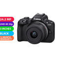 Canon EOS R50 Mirrorless Camera with 18-45mm Lens (Black) - BRAND NEW