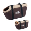 Pet Carrier Purse Warm Travel Bag Portable Adjustable Shoulder Bag for Small Dogs Cats Puppies