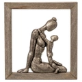 Casa Mother & Child Relief in Silver