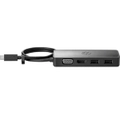 HP G2 USB-C Travel Hub Adapter HDMI/VGA/USB3.2