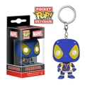 POP Pocket Keychain Marvel Deadpool Blue & Yellow