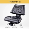 EZONEDEAL Tractor Seat Forklift Excavator Truck Mower Universal Armrest Chair