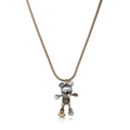 Disney Couture Kingdom - Mickey Mouse - Junk Yard Necklace Yellow Gold and Silver Plated
