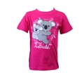 Kids Girls T Shirt Australia Australian Day Souvenir 100% Cotton- Koala w Baby