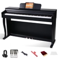 Maestro MDP600B 88-Key Weighted Hammer Action Digital Piano Sliding Lid Bluetooth ( BLACK) - Bench Sold Separately