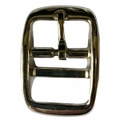 Curved Double Bar Buckle Nickle Plated 1" - 25Mm Horse Rug Hobby