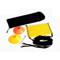 Agility Training Ladder with Carrying Bag Yellow - 12 Rung