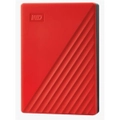 WD My Passport 4TB Portable External HDD - Red 2.5" - USB 3.0 [WDBPKJ0040BRD-WESN]
