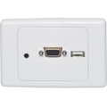Dynalink VGA / USB Plug Connection Clipsal 2000 Wallplate
