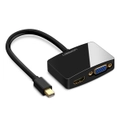 Mini DisplayPort DP to HDMI VGA GOLD PLATED 4K Adapter MacBook Pro Thunderbolt 2