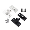 Stainless Steel Latch Safety Right Angle Sliding Door Lock Door Hasp