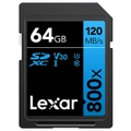 Lexar 800x UHS-I SDXC SD Card - 64GB