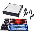 Wwe - Wwe Superstar Ring Playset With Spring-loaded Mat & 4 Event Apron Stickers (14-inch) - Mattel
