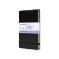Moleskine Art Watercolour Hard Cover 200gsm Pocket Album Plain Notebook L Black