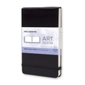 Moleskine Art Watercolour Hard Cover 200gsm Pocket Album Plain Notebook Black
