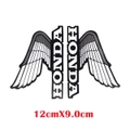 Honda Wings Fuel Petrol Tank Sticker Decals Motorcycle Bike Truck Car Grey